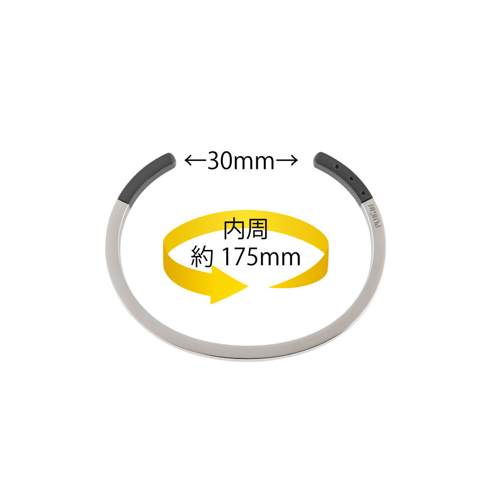 PLUG IN バングル TWO TONE PUNCHING PIB7973